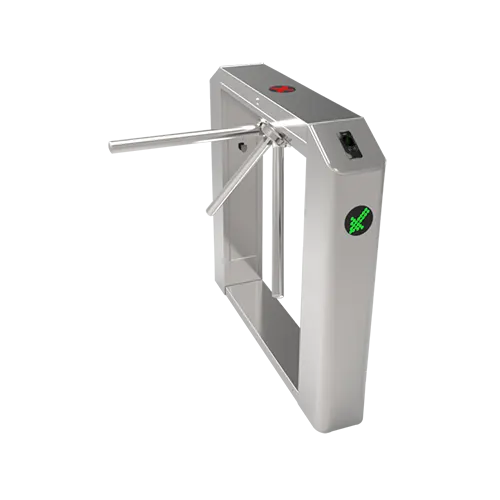 Тумбовый турникет ZKTeco TS2122 с контроллером и считывателем отпечатка пальца и RFID-карт магазин Алти-Групп