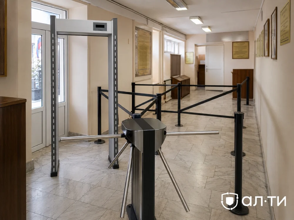 установка турникетов в судах