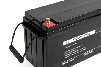 Аккумулятор герметичный свинцово-кислотный TEPLOCOM 150АЧ