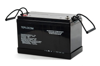 Аккумулятор герметичный свинцово-кислотный TEPLOCOM 100АЧ